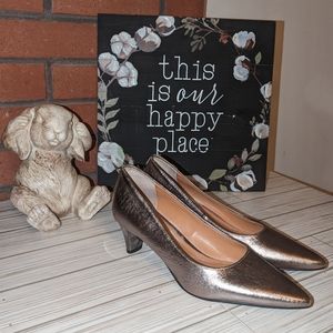 Jrenee metallic pumps